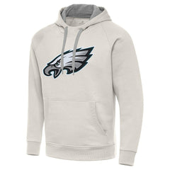 Antigua Victory Raglan Pullover Hoodie - Philadelphia Eagles Hoodies
