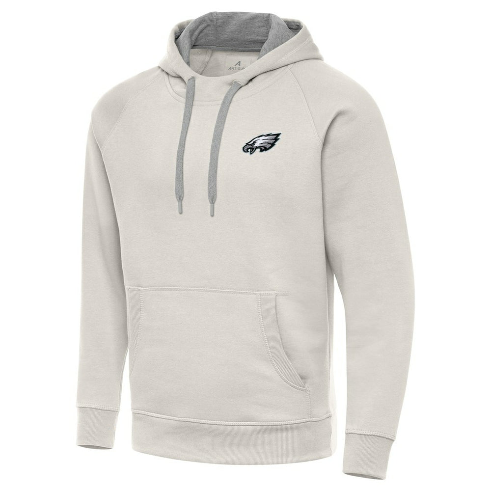 Antigua Victory Raglan Pullover Hoodie - Philadelphia Eagles Hoodies