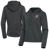 NHL Anaheim Ducks Antigua Women's Contemporary Quarter-Zip Hoodie