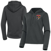 NHL Florida Panthers Antigua Women's Contemporary Quarter-Zip Hoodie