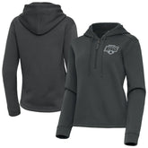 NHL Los Angeles Kings Antigua Women's Contemporary Quarter-Zip Hoodie