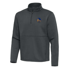 Golden State Warriors Antigua Twist Quarter-Zip Pullover Top - Pewter shop