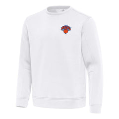 New York Knicks Antigua Relevant Pullover Sweatshirt