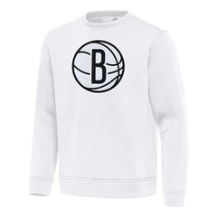 Brooklyn Nets Antigua Relevant Pullover Sweatshirt