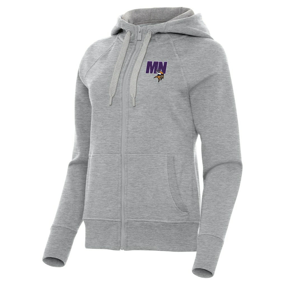 Antigua Women's Victory Full-Zip Hoodie - Minnesota Vikings Hoodies