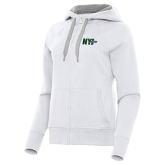 Antigua Women's Victory Full-Zip Hoodie - New York Jets Hoodies