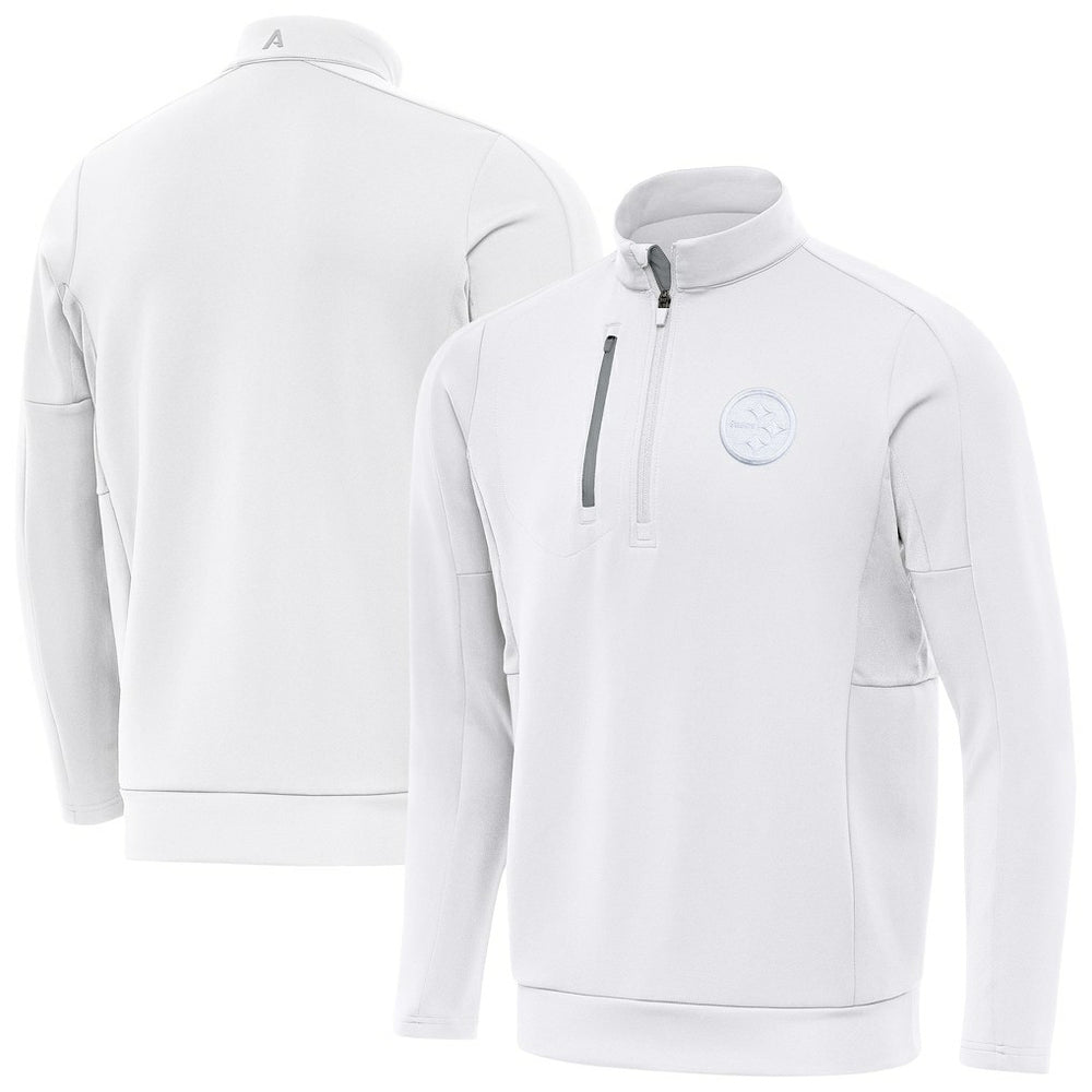Antigua Generation Quarter-Zip Jacket - Pittsburgh Steelers Jackets