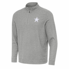 Antigua Subtle Quarter-Zip Jacket - Dallas Cowboys Jackets