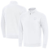 Antigua Victory Quarter-Zip Top - Indianapolis Colts Tops