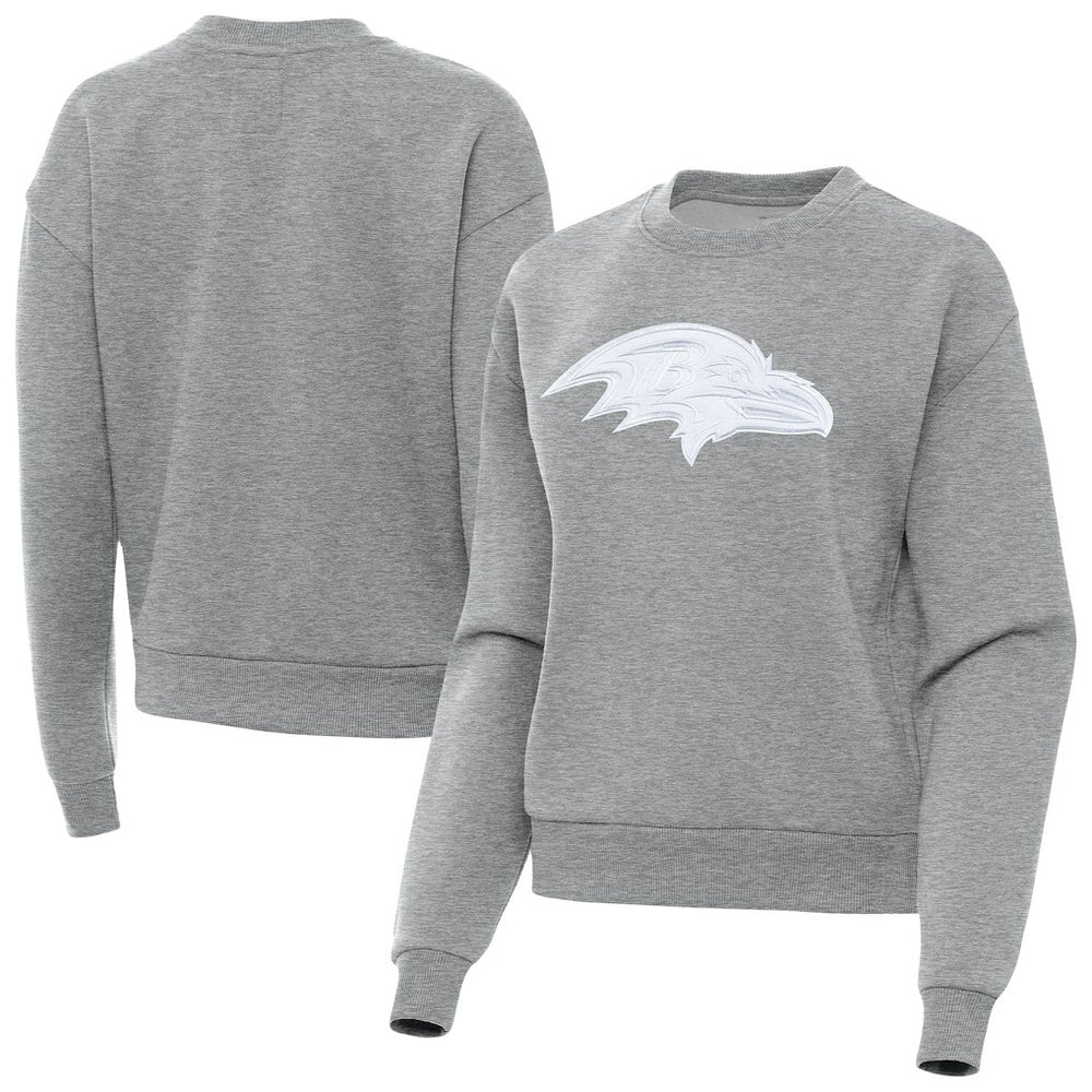 Antigua Women's Victory Pullover Sweatshirt - Baltimore Ravens Pullover