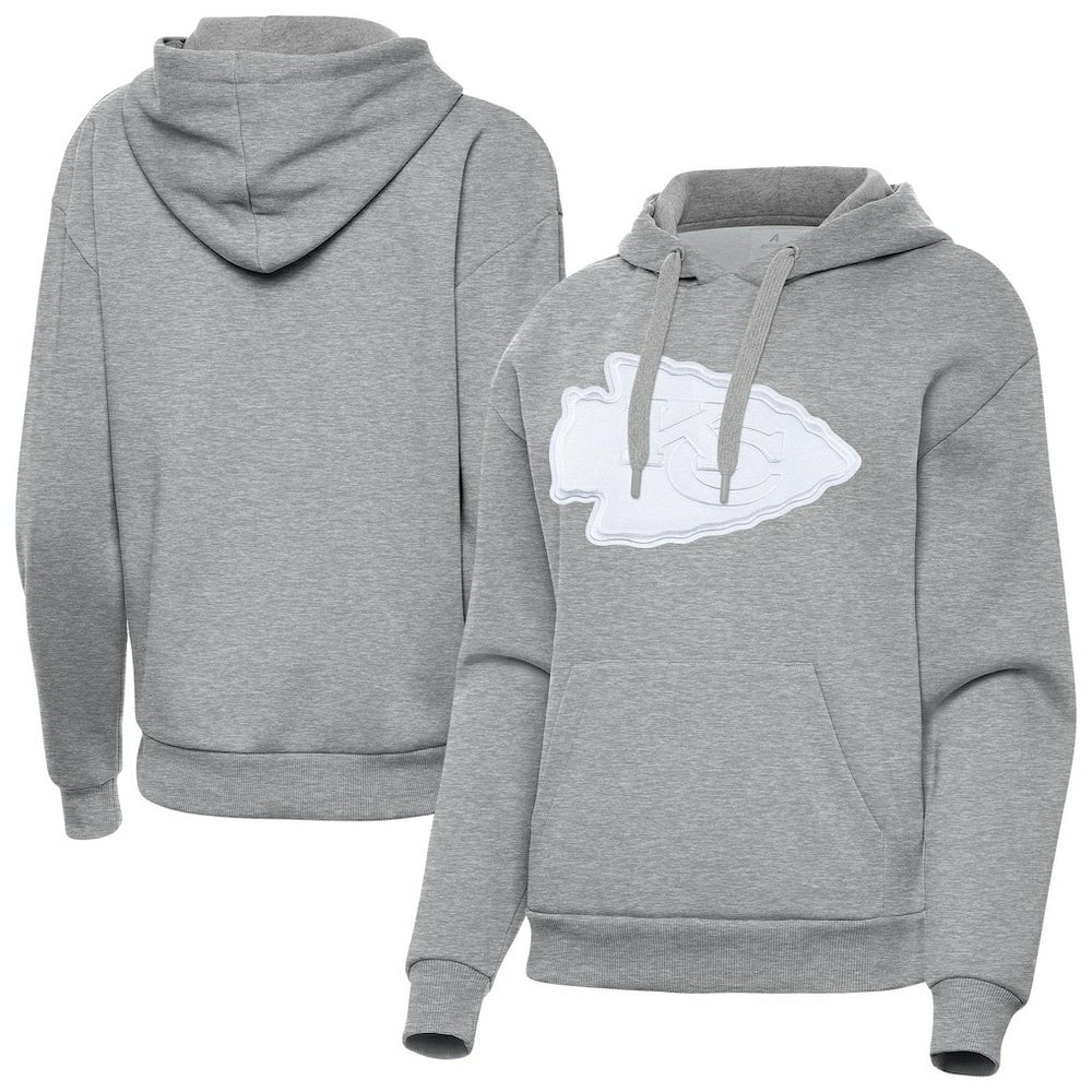 Antigua Women's Victory Pullover Hoodie - Kansas City Chiefs Hoodies