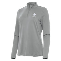 Antigua Women's Reprocess Quarter-Zip Top - New Orleans Saints Tops