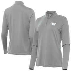 Antigua Women's Reprocess Quarter-Zip Top - Washington Commanders Tops