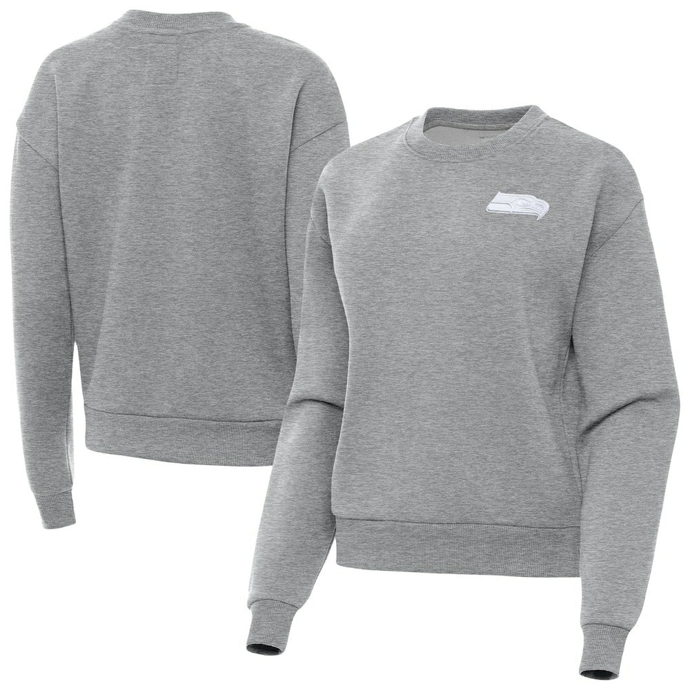 Antigua Women's Victory Crew Pullover Sweatshirt - Seattle Seahawks Pullover