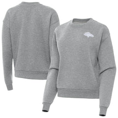 Antigua Women's Victory Crew Pullover Sweatshirt - Denver Broncos Pullover