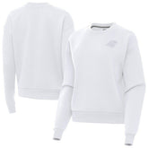 Antigua Women's Victory Crew Pullover Sweatshirt - Carolina Panthers Pullover