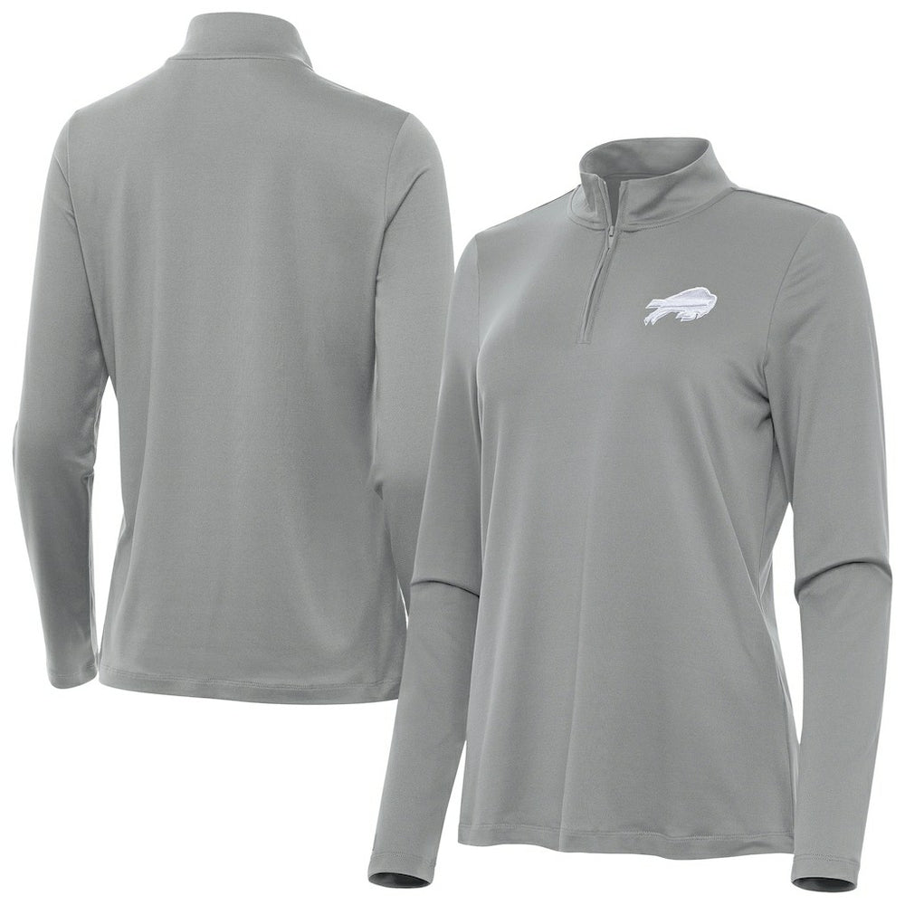 Antigua Women's Reprocess Quarter-Zip Top - Buffalo Bills Tops