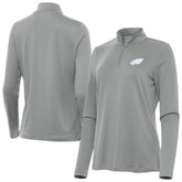 Antigua Women's Reprocess Quarter-Zip Top - Philadelphia Eagles Tops