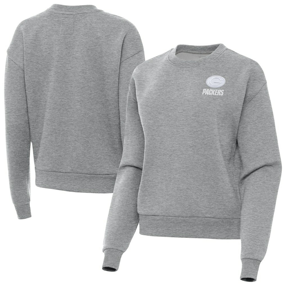 Antigua Women's Victory Crew Pullover Sweatshirt - Green Bay Packers Pullover