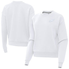 Antigua Women's Victory Crew Pullover Sweatshirt - Philadelphia Eagles Pullover