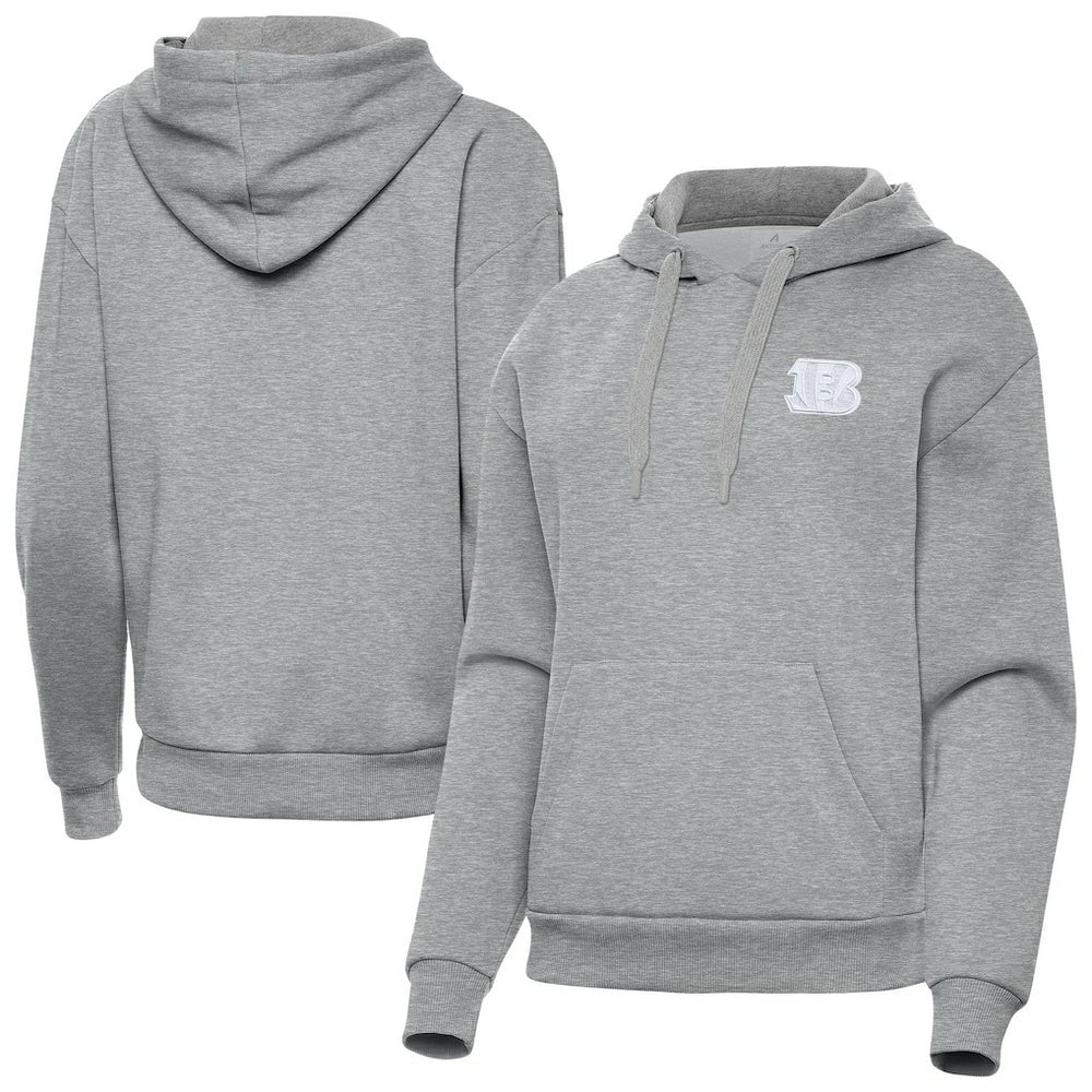 Antigua Women's Victory Pullover Hoodie - Cincinnati Bengals Hoodies