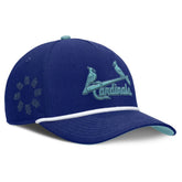 Royal St. Louis Cardinals Nike Father's Day Rise Adjustable Hat