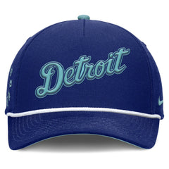 Royal Detroit Tigers Nike Father's Day Rise Adjustable Hat