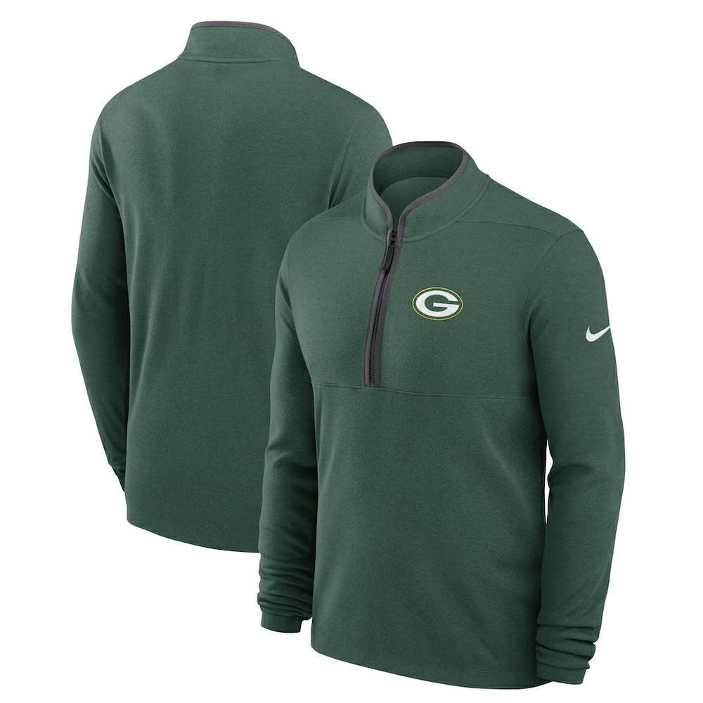 Lightweight Victory Dri-FIT Half-Zip Pullover - Green Bay Packers Pullover