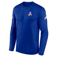 Legend Small Logo Dri-FIT Long Sleeve T-Shirt - New England Patriots T-shirts