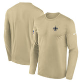 Legend Small Logo Dri-FIT Long Sleeve T-Shirt - New Orleans Saints T-shirts