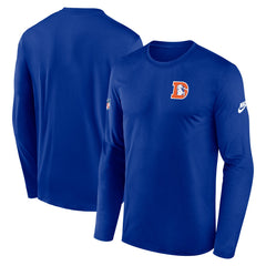 Legend Small Logo Dri-FIT Long Sleeve T-Shirt - Denver Broncos T-shirts