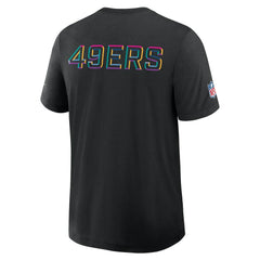 2025 NFL Crucial Catch Tri-Blend Dri-FIT T-Shirt - San Francisco 49ers T-shirts