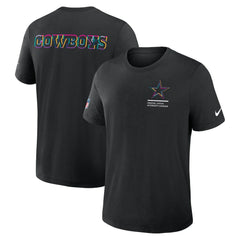 2025 NFL Crucial Catch Tri-Blend Dri-FIT T-Shirt - Dallas Cowboys T-shirts