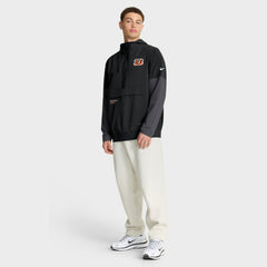 Sideline Anorak Half-Zip Hoodie Jacket - Cincinnati Bengals Hoodies