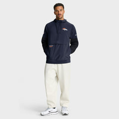 Sideline Anorak Half-Zip Hoodie Jacket - Denver Broncos Hoodies