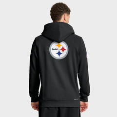 Sideline Standard Issue Utility Player Dri-FIT Full-Zip Hoodie - Pittsburgh Steelers Hoodies