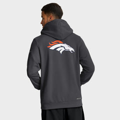 Sideline Standard Issue Utility Player Dri-FIT Full-Zip Hoodie - Denver Broncos Hoodies