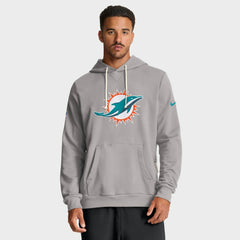 Sideline Standard Issue Initial Home Dri-FIT Hoodie - Miami Dolphins Hoodies