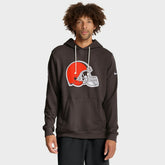 Sideline Standard Issue Initial Home Dri-FIT Hoodie - Cleveland Browns Hoodies