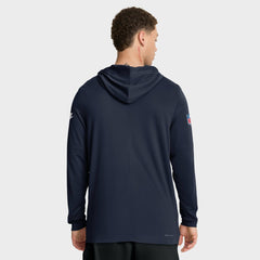 The 1923 Classic Pass Accuracy Dri-FIT Long Sleeve Hoodie T-Shirt - Green Bay Packers Hoodies