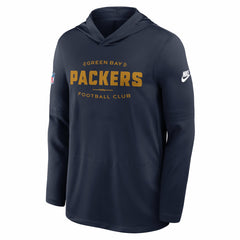 The 1923 Classic Pass Accuracy Dri-FIT Long Sleeve Hoodie T-Shirt - Green Bay Packers Hoodies