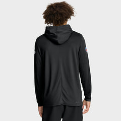 Sideline Pass Accuracy Dri-FIT Long Sleeve Hoodie T-Shirt - Atlanta Falcons Hoodies