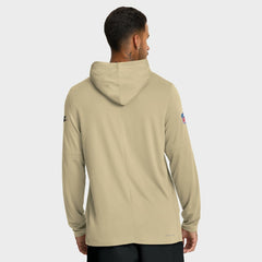 Sideline Pass Accuracy Dri-FIT Long Sleeve Hoodie T-Shirt - New Orleans Saints Hoodies