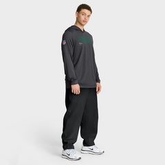 Sideline Pure Fury Performance Long Sleeve Hoodie T-Shirt - Green Bay Packers Hoodies