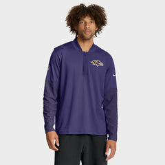 Sideline Dri-FIT Half-Zip Pullover - Baltimore Ravens Pullover