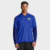Sideline Dri-FIT Half-Zip Pullover - Los Angeles Rams Pullover
