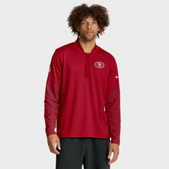 Sideline Dri-FIT Half-Zip Pullover - San Francisco 49ers Pullover