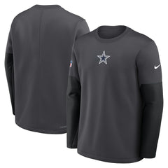 Sideline Coach Therma-FIT Long Sleeve T-Shirt - Dallas Cowboys T-shirts
