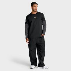 Sideline Coach Therma-FIT Long Sleeve T-Shirt - New Orleans Saints T-shirts