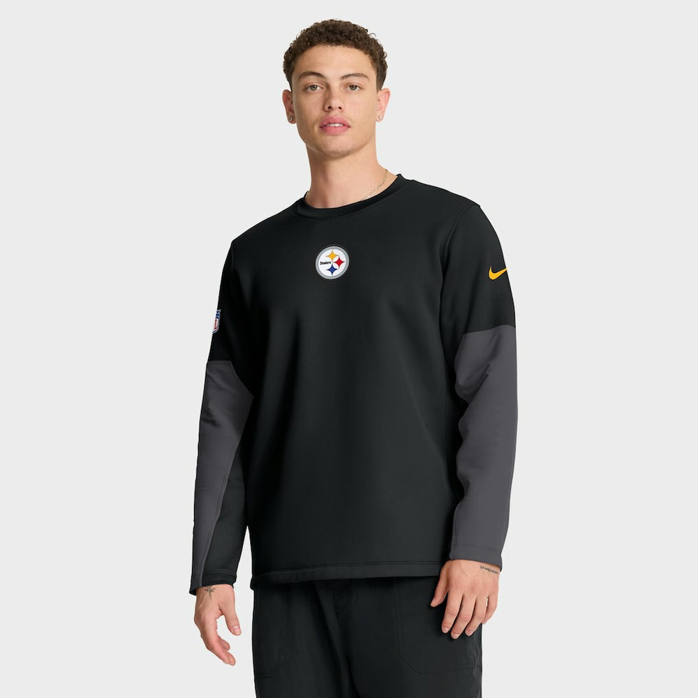 Sideline Coach Therma-FIT Long Sleeve T-Shirt - Pittsburgh Steelers T-shirts